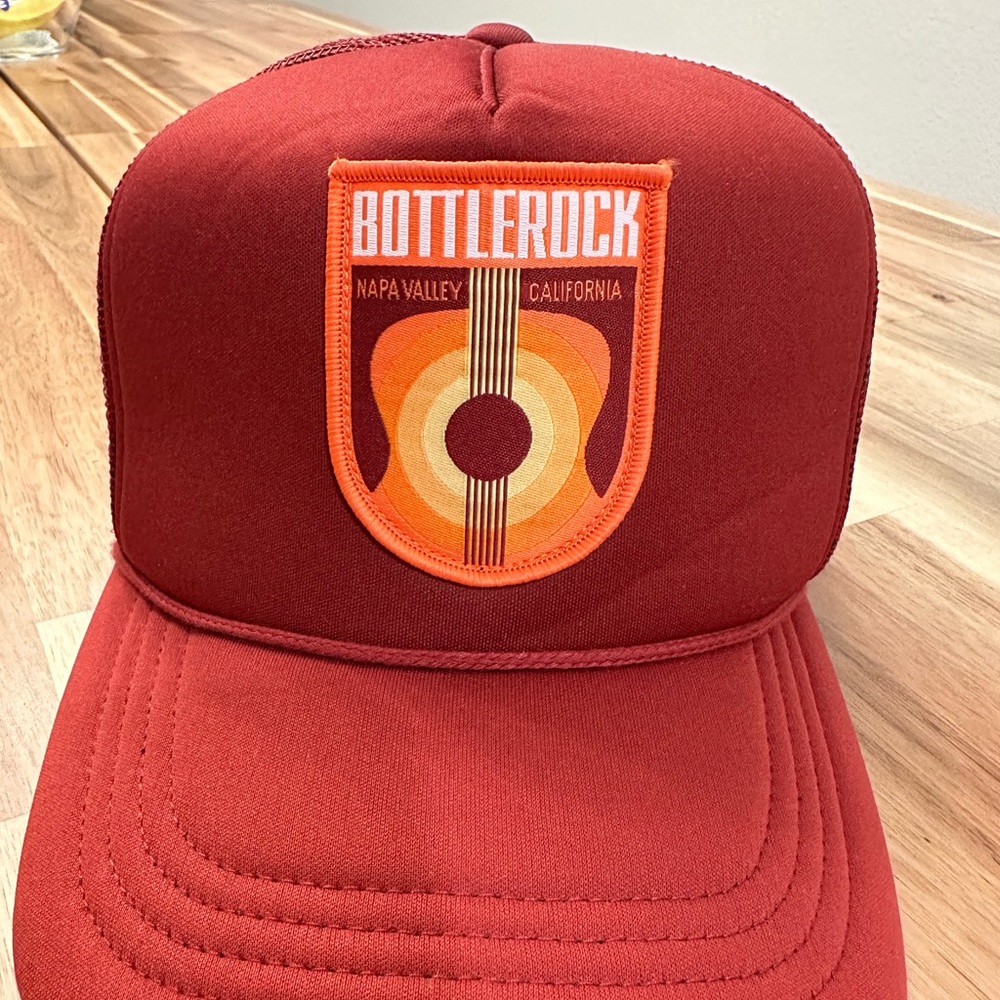 Trucker hat, bottlerock music festival 2017 hat